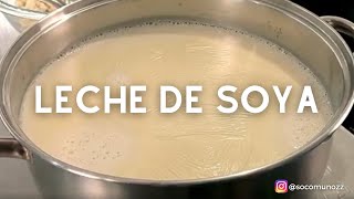 💚 LECHE DE SOYA NATURAL ✌️  ¡Desde 0  Fácil Y Rápido 😋💯 [upl. by Nialb]