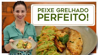 Peixe Grelhado Perfeito  Tilápia Padrão MASTERCHEF [upl. by Ahtel972]