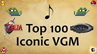 100 Most Iconic Video Game Songs 19802018 [upl. by Marzi]