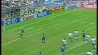 Diego Maradona  the quotHand of Godquot goal [upl. by Niu]