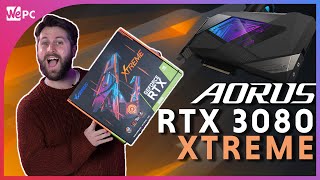 AORUS RTX 3080 XTREME WATERFORCE 10GB UNBOXING [upl. by Rachaba108]