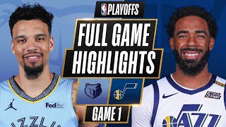 8 GRIZZLIES at 1 JAZZ  FULL GAME HIGHLIGHTS  May 23 2021 [upl. by Debera]