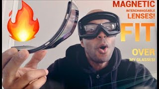 The Best POLARIZED Ski Goggles that really FIT OVER YOUR GLASSES  OTG [upl. by Reivaxe]