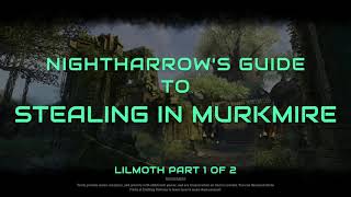 ESO Stealing Guide Murkmire Lilmoth Part 1 Lockboxes for Oakensoul Lead High Isle [upl. by Ika]