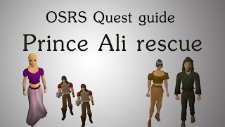 OSRS Prince Ali rescue quest guide [upl. by Jann992]