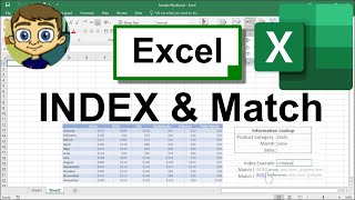 Excel INDEX and MATCH [upl. by Heid]