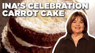 Ina Gartens Carrot Cake Recipe  Barefoot Contessa  Food Network [upl. by Atsiuqal]