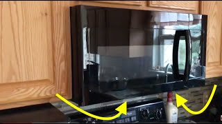 How to replace microwave stove surface lights  GEWhirlpoolLGSamsung [upl. by Ahsyekat]