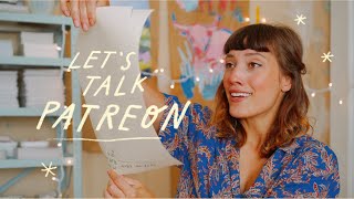 ✶ LETS TALK PATREON ✶ artist starting  building on patreon [upl. by Lesly]