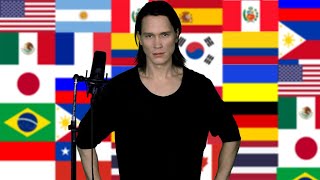 Singing 20 National Anthems Metal Medley [upl. by Davie]