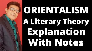 Orientalism Edward Said  A Literary Movement of English Literature I Orientalism Theory I UGC NET [upl. by Secor174]