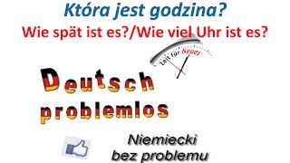 Która jest godzina  Niemiecki bez problemu [upl. by Ddej]