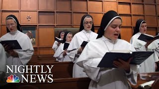 These Singing Nuns Have Become A Hit Music Sensation  NBC Nightly News [upl. by Yrollam438]