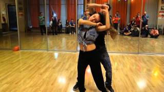 Zouk  Demo dance for Beginner class [upl. by Anniala807]