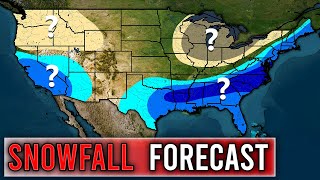 OFFICIAL Snowfall Forecast 2023  2024  Compared to Normal [upl. by Maggio]