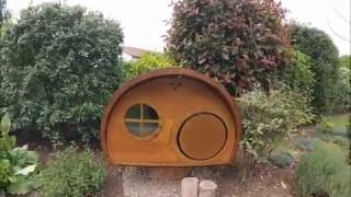 MaisonCabane en bois pour chat [upl. by Aivital]