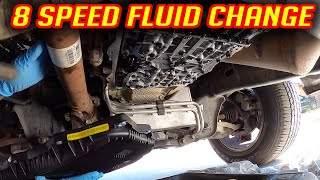 RAM 1500 8 Speed Automatic Transmission Fluid Change 8HP70 [upl. by Herminia478]