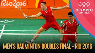 Mens Badminton Doubles Gold Medal Match 🇨🇳🆚🇲🇾  Rio 2016 Replays [upl. by Bille]