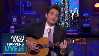 John Mayer Surprises Andy Cohen With A Diana Ross Cover  WWHL [upl. by Alveta]