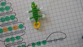 TUTO DIY Crocodile en perles de rocaille [upl. by Dilly]