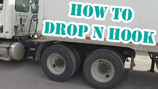 How to Drop amp Hook a Tractor Trailer [upl. by Kellsie]