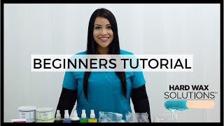 Introduction to Waxing  Beginners Hard Wax Tutorial [upl. by Okimuy]