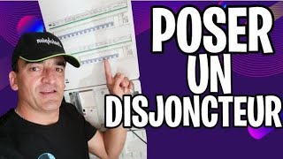 COMMENT BRANCHER UN DISJONCTEUR [upl. by Yahsan892]