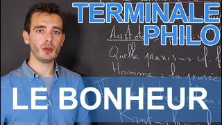 Le bonheur  Philosophie  Terminale  Les Bons Profs [upl. by Battista]