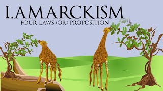 Lamarckism  Four Laws or Proposition [upl. by Cence]