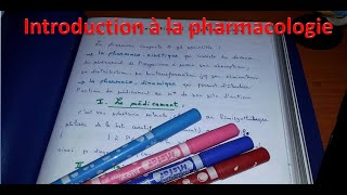 Introduction à la pharmacologie [upl. by Galasyn623]