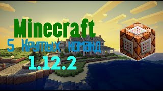 5 крутых команд для командного блока в Minecraft 1122 [upl. by Enyale269]