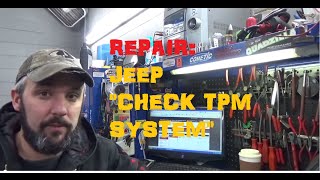 Check TPM System  Jeep TPMS [upl. by Anazraf]