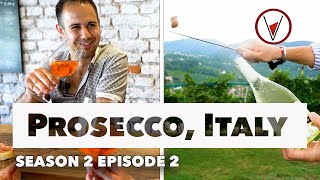 Learn Sparkling Wine Food amp Culture in PROSECCO ITALY – V is for Vino Wine Show EPISODE 202 [upl. by Randa567]