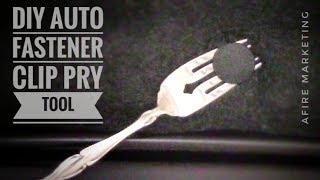 DIY Car Fastener Clip Removal Tool [upl. by Rolyt]