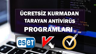 Bilgisayara bulaşan virüs nasıl temizlenir  Ücretsiz Tarayan Antivirüsler [upl. by Aimat990]