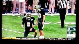 Baylor Kicker gets Decleated at the Cotton Bowl [upl. by Elvira]