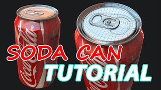 Autodesk Maya 2018  Soda Can Tutorial [upl. by Heppman365]