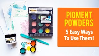 5 Easy Ways To Use Pigment Powders [upl. by Duval699]