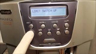 Delonghi ESAM3500 amp ESAM4500 Test Mode [upl. by Avivah993]