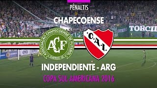 Pênaltis  Chapecoense x IndependienteARG  Copa SulAmericana  28092016 [upl. by Trula]