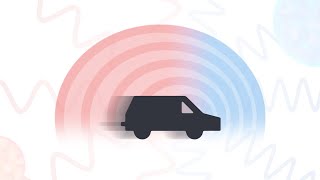 The Doppler Effect explained visually [upl. by Crellen]