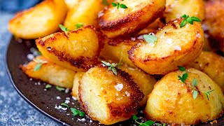 The BEST Crispy Roast Potatoes [upl. by Kathe548]