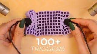 ASMR 100 Hypnotizing Triggers for 100 Tingles No Talking [upl. by Tatianna]