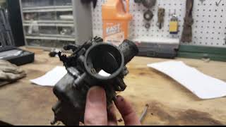 Honda Fourtrax 200sx Carburetor part 2 [upl. by Ingamar559]