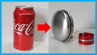 DIY How To Make YoYo From COKE CANS [upl. by Rehpotsrhc]