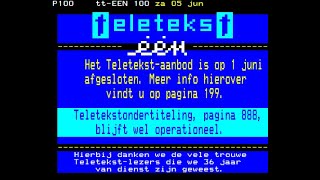 Geheime pagina op VRT teletekst toont videoclip van Noordkaap [upl. by Eiliak]