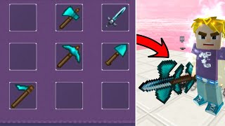 Crafting MULTI TOOLS in SkyBlock Blockman Go [upl. by Ennayd555]