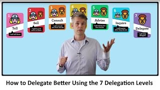 How to Delegate Better with the 7 Delegation Levels [upl. by Fleece]