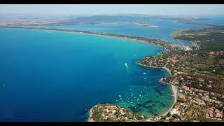 【4K】Porto Santo Stefano Toscana in Italy🇮🇹 by drone [upl. by Urias]