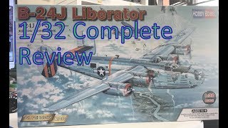 Complete review of HobbyBoss 132 B24 LIBERATOR [upl. by Haelak561]